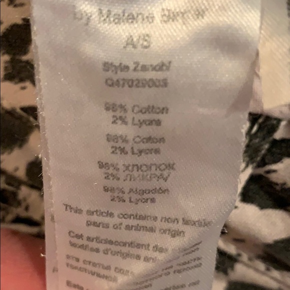 Marlene Birger light pink leopard print jeans - Picture 4 of 7